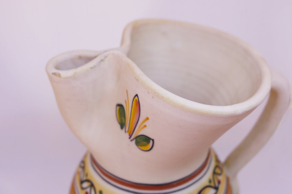 Jarra Ceramica Pintada a Mano