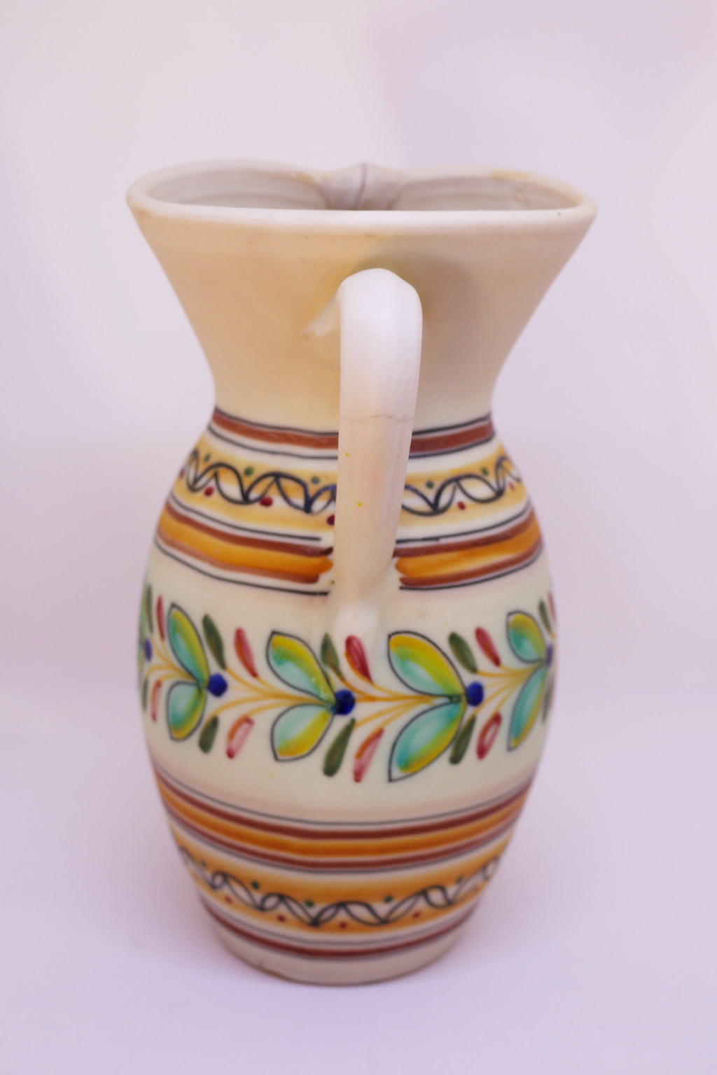 Jarra Ceramica Pintada a Mano
