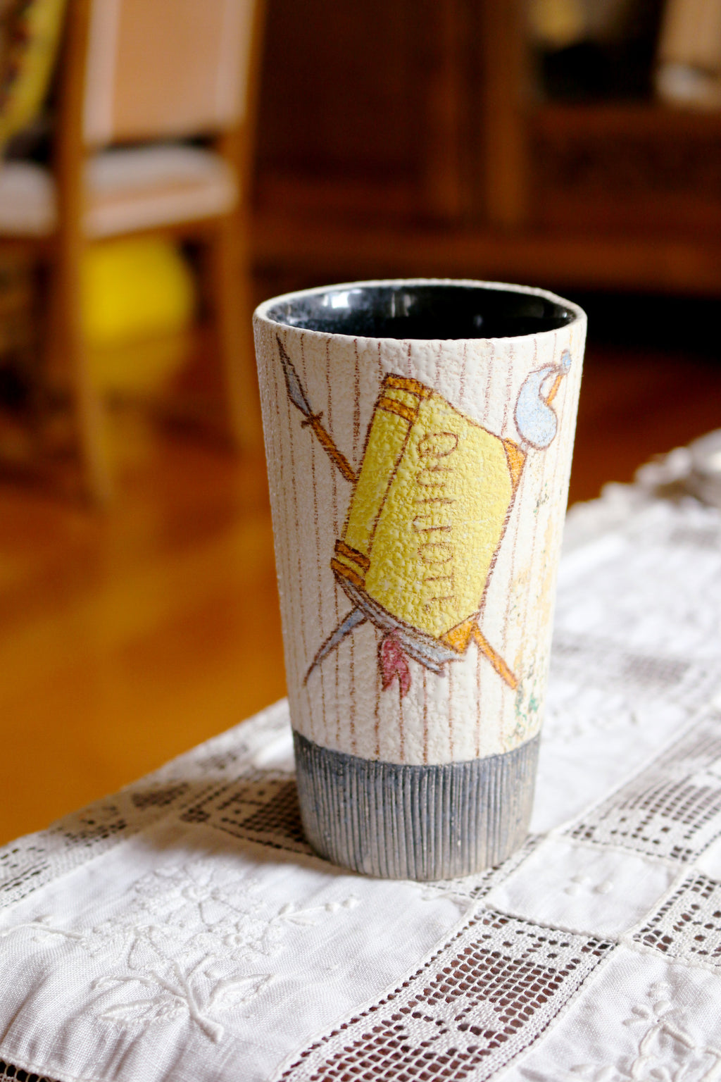 Vaso Ceramica Quijote