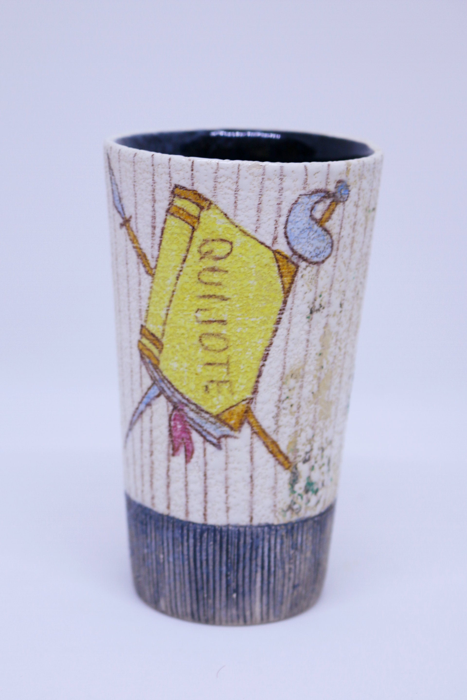 Vaso Ceramica Quijote