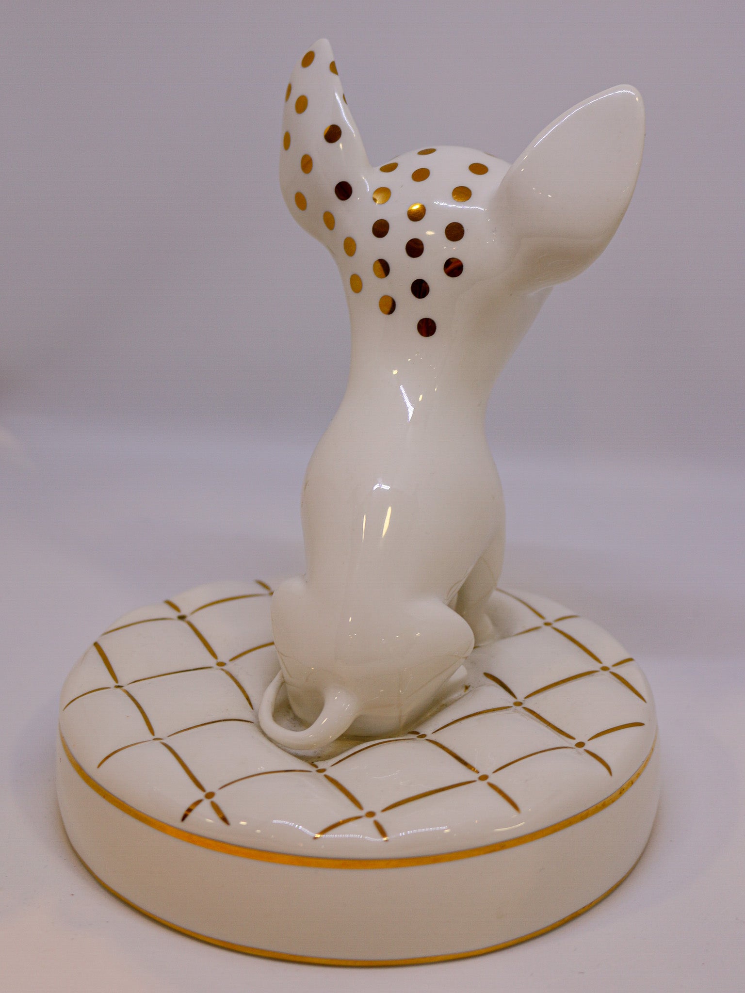 Figura Perro Chiguagua Porcelana