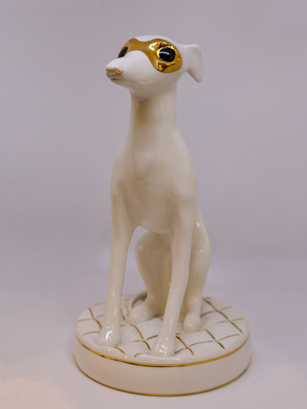 Figura Perro Galgo Porcelana