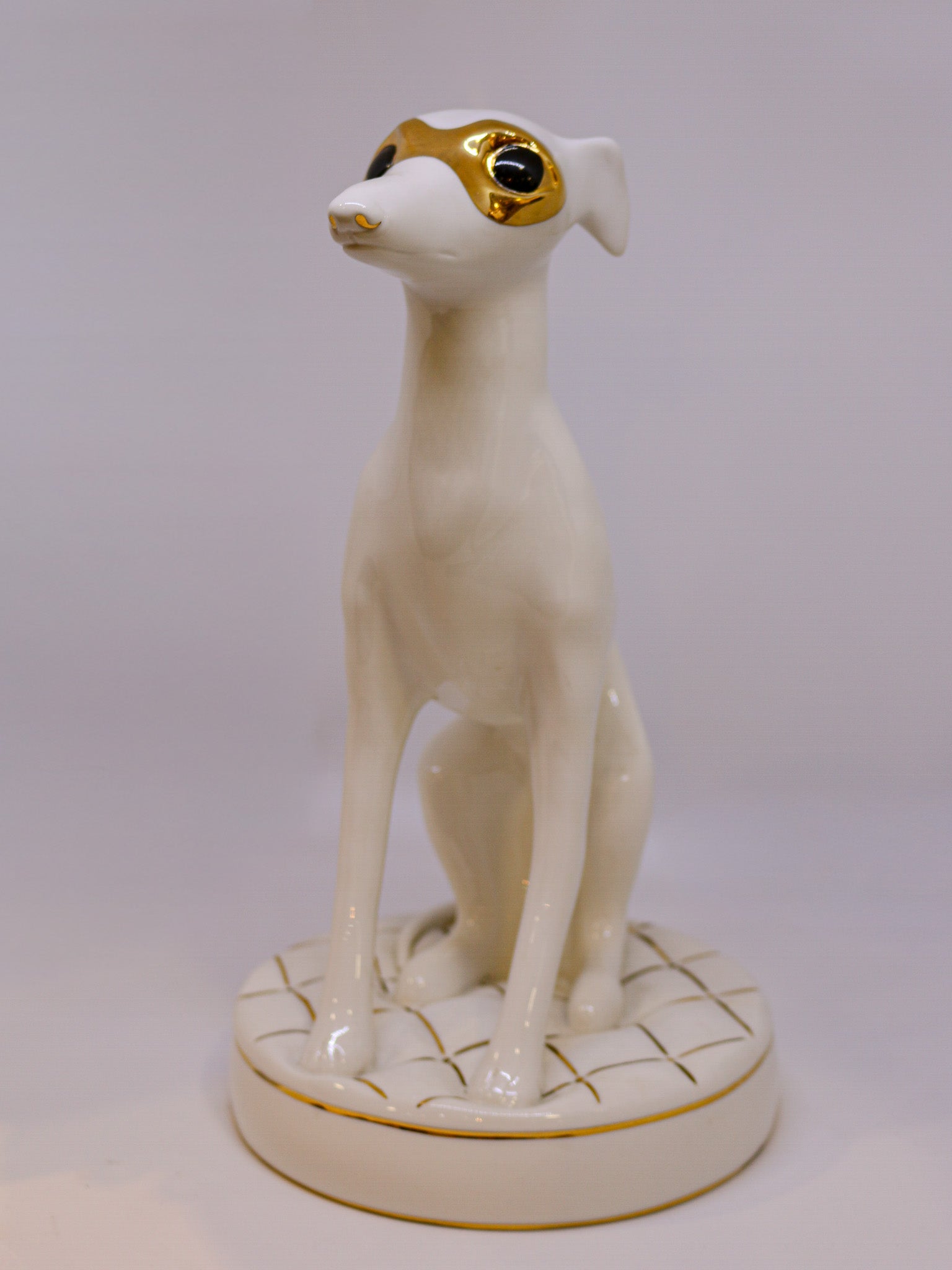 Figura Perro Galgo Porcelana