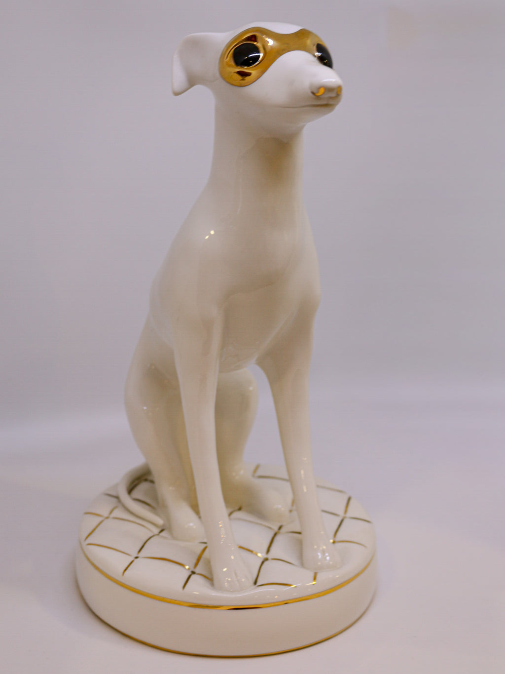 Figura Perro Galgo Porcelana