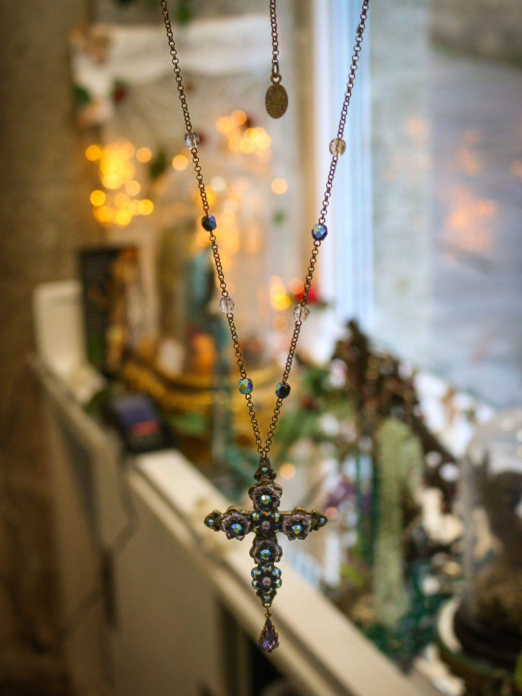 Colgante Collar Cruz "Michal Negrin"