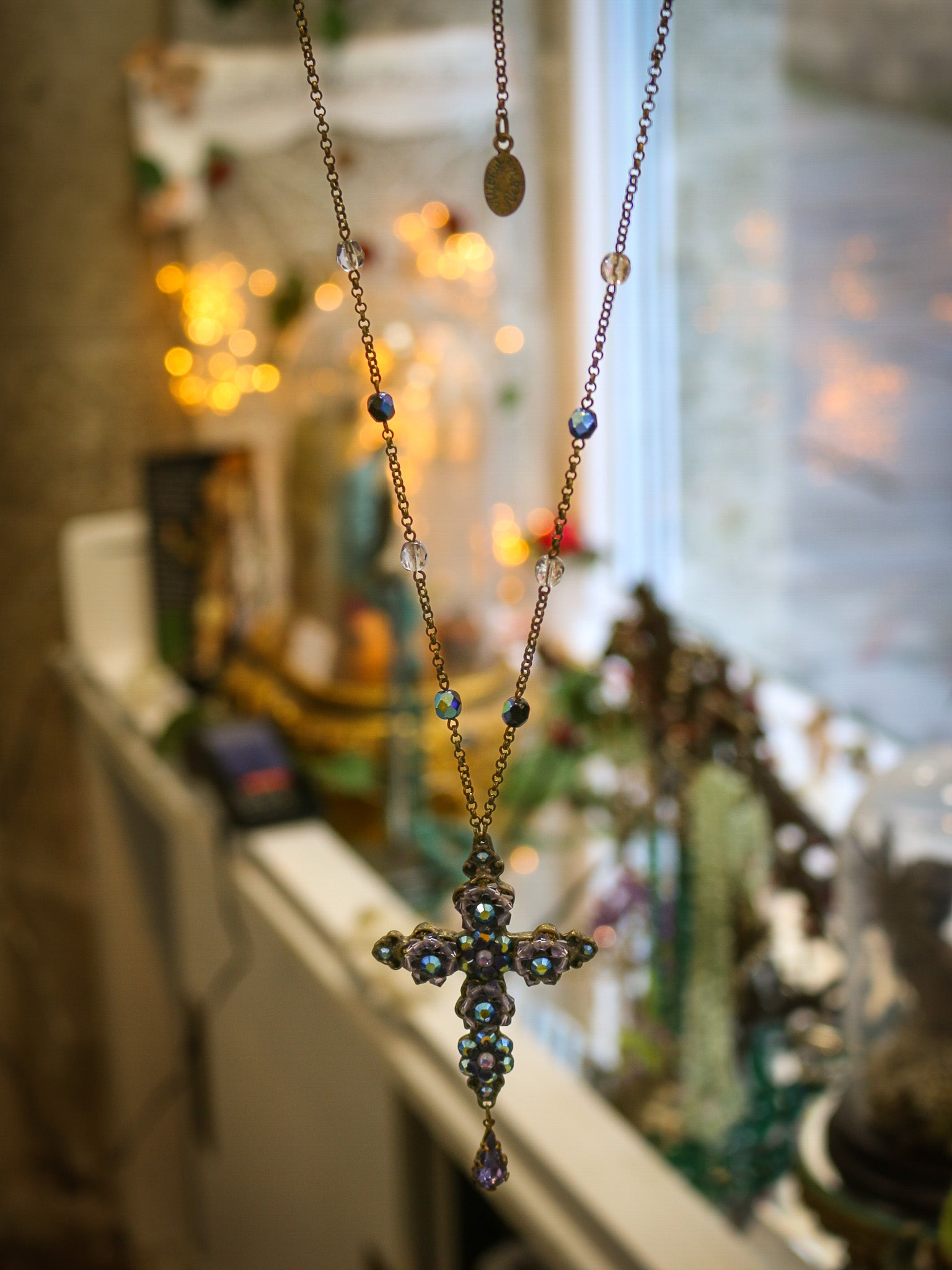 Colgante Collar Cruz "Michal Negrin"
