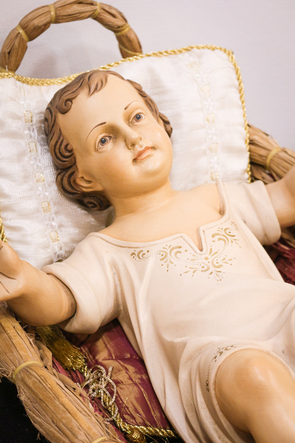 Niño Jesus Elaborado en Madera