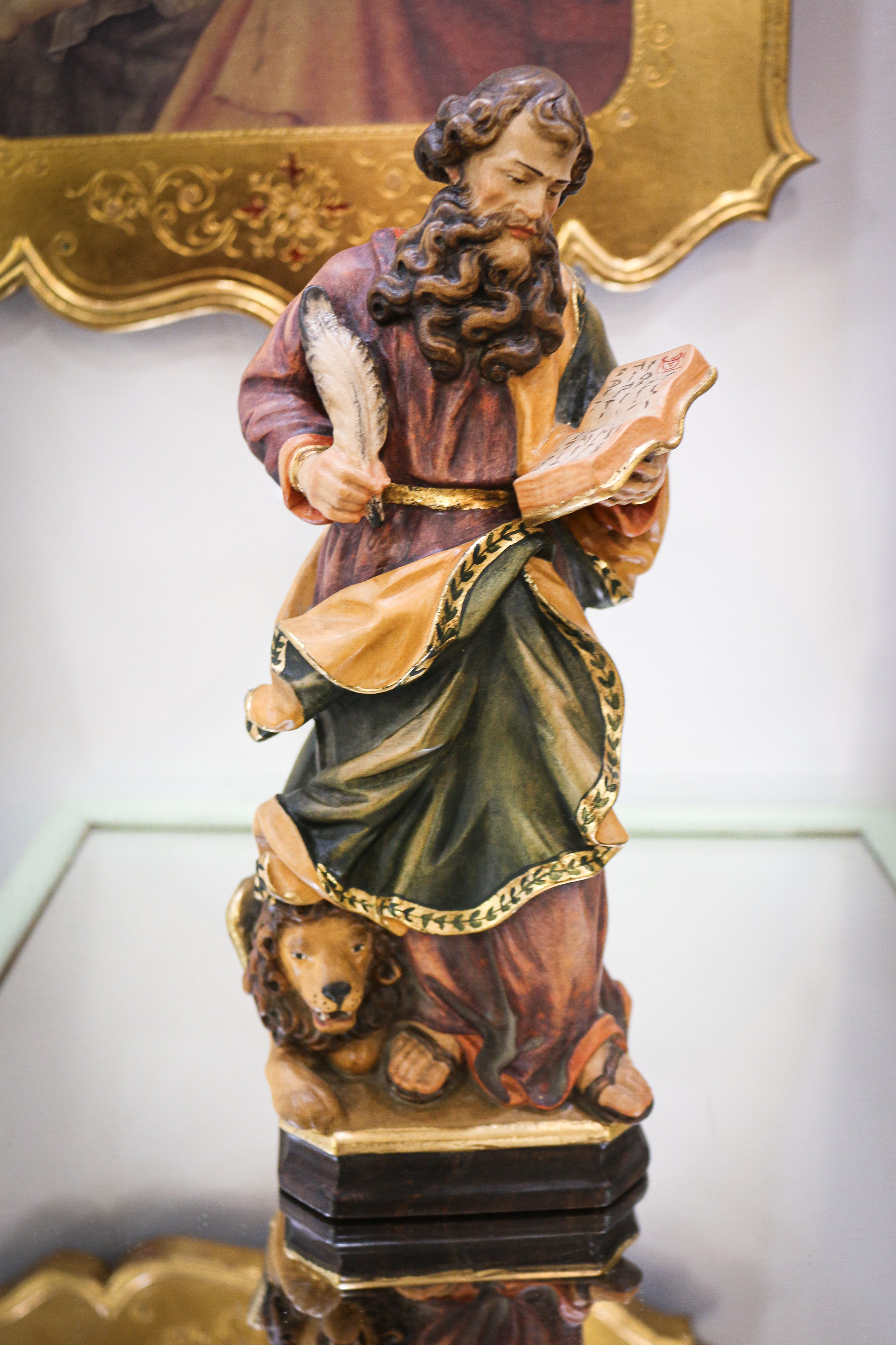 Los Cuatro Evangelistas elaborados Artesanalmente en Madera