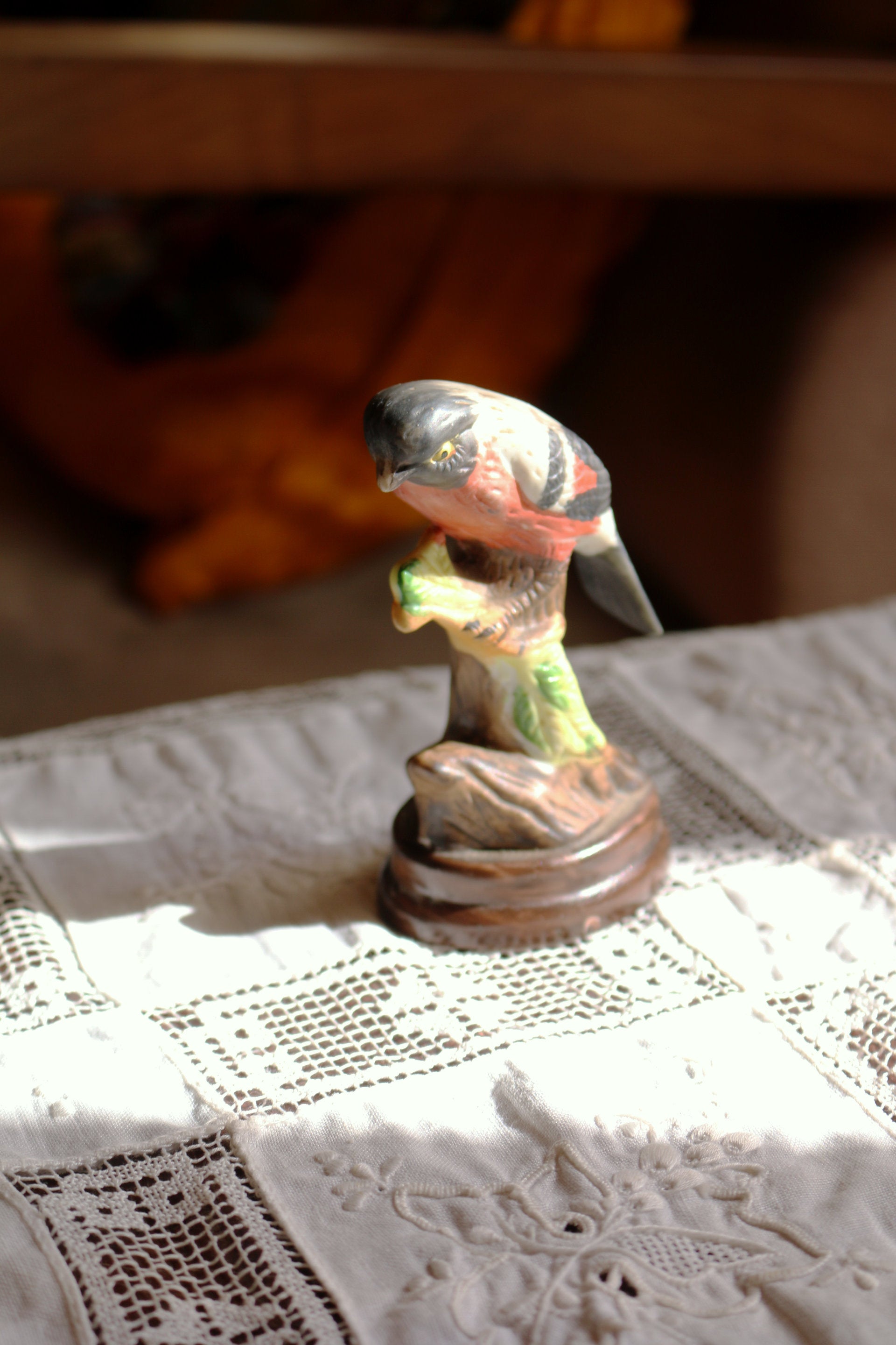 Pajarito Porcelana Bullfinch